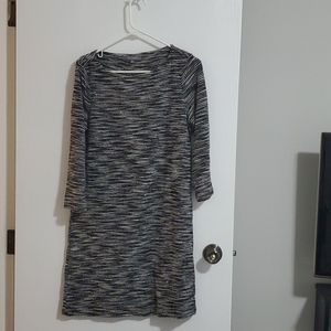 Black and white dress